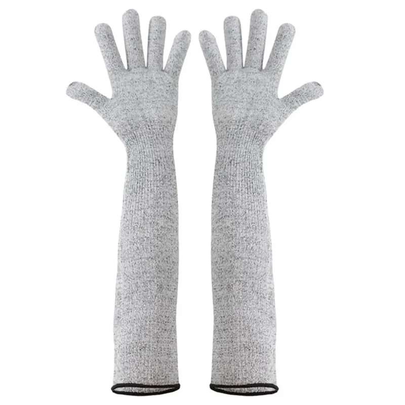 Levels 5 Anti-Cut Gloves Labor Protection Supplies Kitchen Construction Glass Anti-Cut Injury Resistants Wear Gardening-AT36