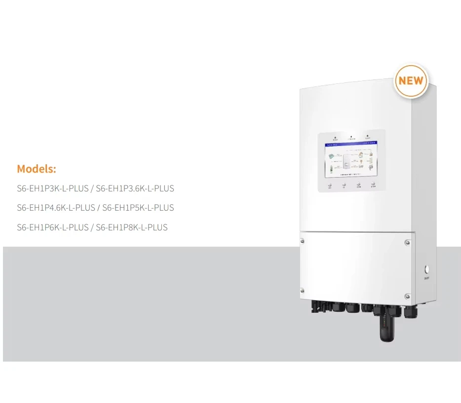 Hot Sale Solis S6-EH1P5K-L-PLUS Solis Hybrid Inverter 5kw Hybrid Inverter Single Phase Hybrid Solar System