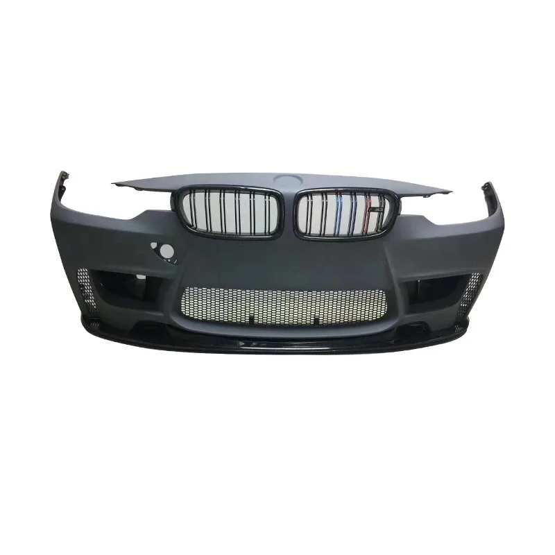 

Suitable for BMW 3 Series F30 F35 1M Carbon Fiber Lip Large Surround Modified Front Bumper Rear Bump
