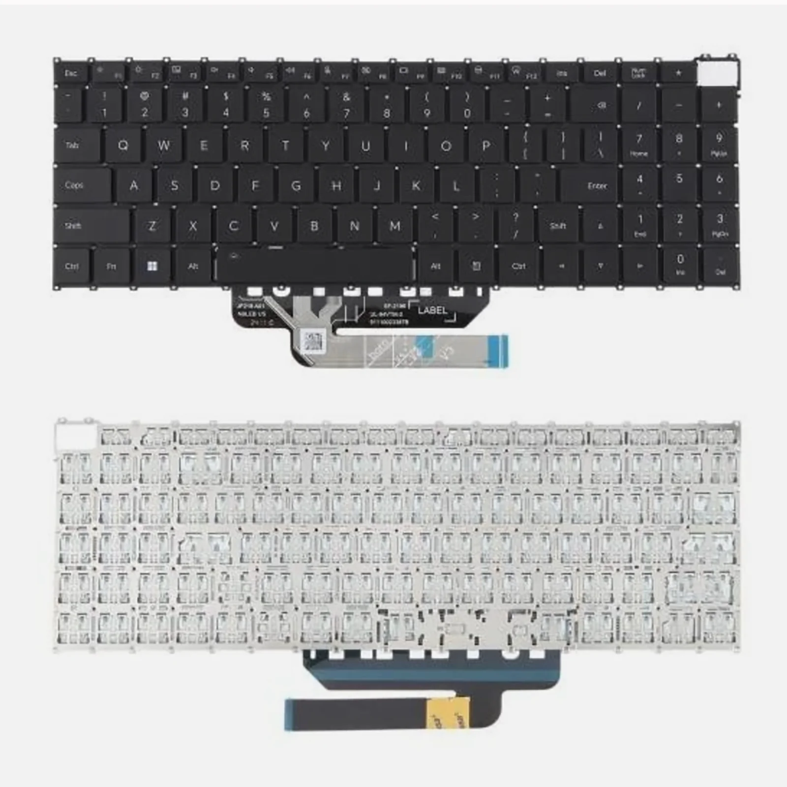 US Layout for Huawei Honor MagicBook X16 22022 PRO 2023 DRA-54 BRN-F56 BRN-H76 BRN-F561 BRN-G561 BRN-G56 Laptop Keyboard