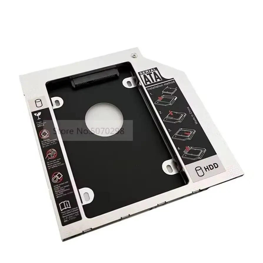 2nd 2.5 SSD HDD Hard Drive Optical bay Caddy Bracket for Samsung NP530U4CL NP270E5EV NP520U4C Dell PowerEdge R420 R430 R620 R630