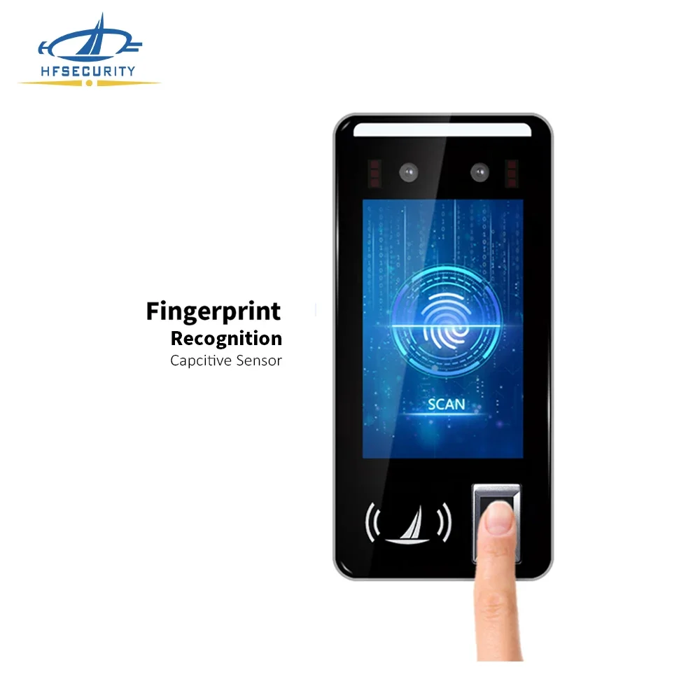 HFSecurity FR05 NFC Card Reader Elevator Wireless High Security 5 Inches Access Control Reader With Software