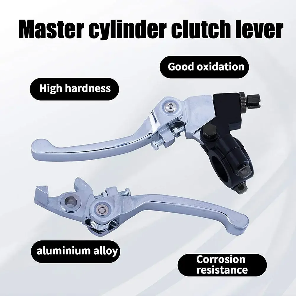 

1 Pair Alloy Adjustable Brake Lever For 22mm 7/8 Inch Handlebar Foldable Handle Accessories Compatible For CRF KLX BBR