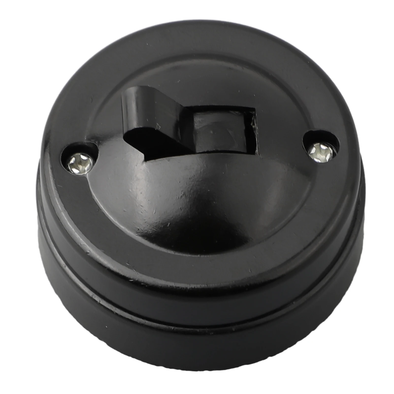 Single Control Switch Wall Mounted Easy Install Household Light Switch Retro Retro Style 1PC 220-250V Black High Quality