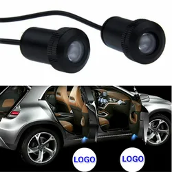 2PCs LED Car Door Welcome Logo Light For Seat ibiza 6l For Mitsubishi For MG Courtesy Car Laser Projector Led Ghost Shadow Light