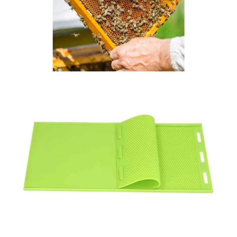 CPDD Molde prensa silicona, base panal, moldes panal, moldes hojas cera abejas, textura silicona para