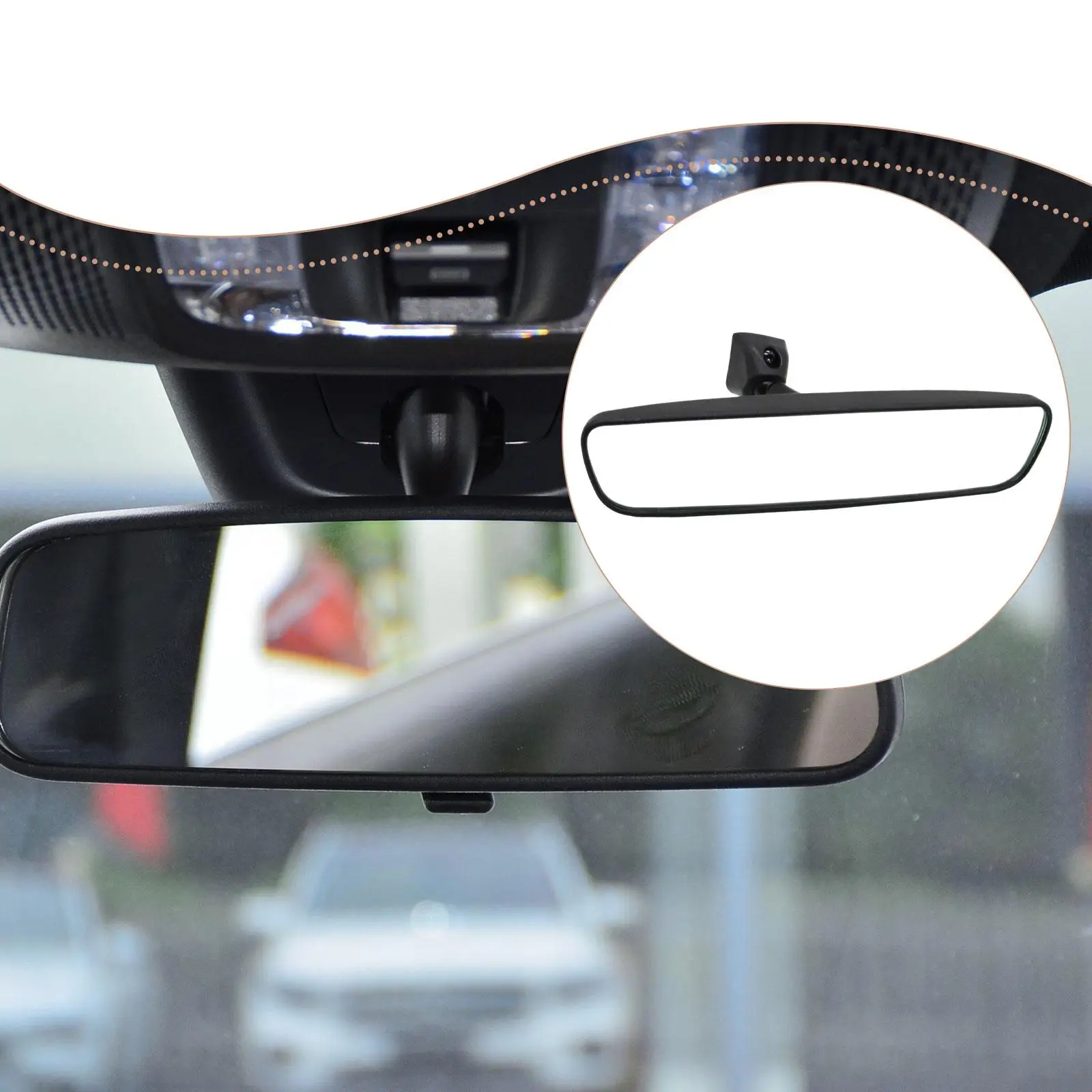 

Interior Car Rear View Mirror 851013x100 85101-3x100 Repair Automobile Accessories Direct Replaces for Santa FE 2019-2020