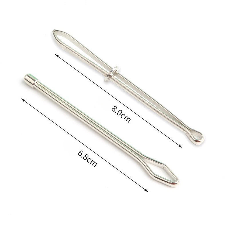 2pcs Elastic Clips Sewing DIY Tool Thread and Rope Thread Through Elastic Fixed Clip and Tape Thread