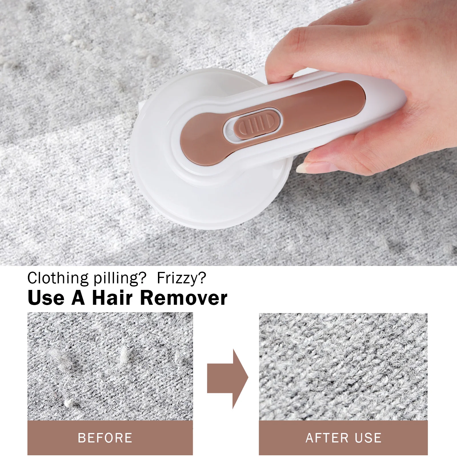 Rechargeable Portable Electric Lint Remover, Effective Lint Shaver For Clothing Furniture Carpet Lint Balls Bobbles remover