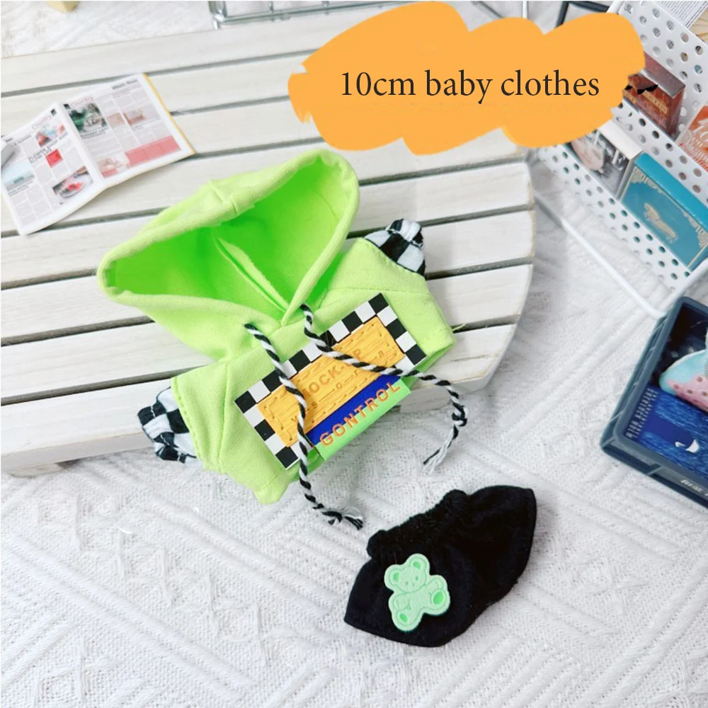 

For 17cm Labubu mini cute doll fashion trend set, replaceable cool clothing accessories