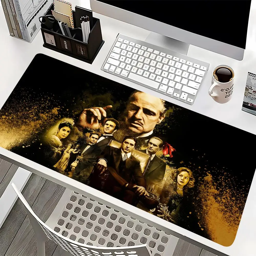 

Godfather Classic Movie Mouse Pad Gaming Mousepad Abstract Large 800x400x2mm MouseMat Gamer XXL Mause Carpet PC Desk