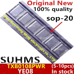 (5-10piece)100% New TXB0108PWR TXS0108EPWR YF08E YE08 sop-20 Chipset