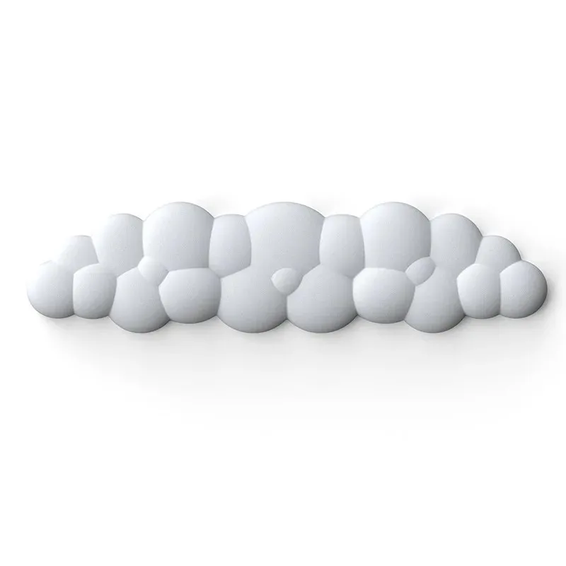 Soft keyboard wrist rest Mouse pad with cloud anti-slip memory foam desktop office gamer mouse wrist rest
