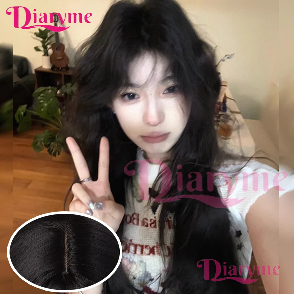 

Синтетический парик Лолиты с большими волнами, вьющиеся волосы с челкой подходят для женщин для ношения на Хэллоуин и Рождество.