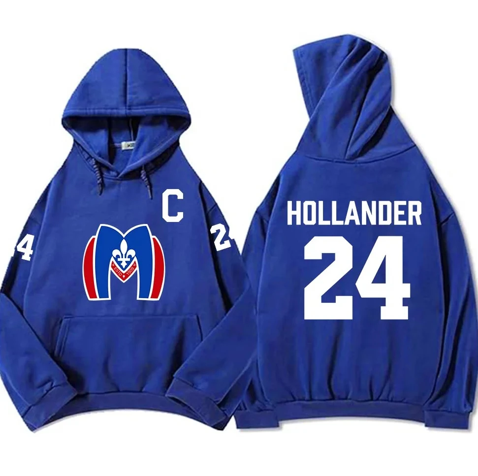 

Толстовка Montreal Metros Boston Raiders Одежда Llya Rozanov 81, толстовки с подогревом Rivalry TV Shane Hollander 24 Scott Hunter 21