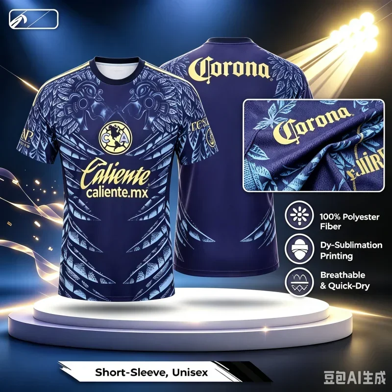 2027 New America Team Fan Customized Casual Sports Fast Drying Breathable 3D Printed T-shirt Family Parent-child Outfit