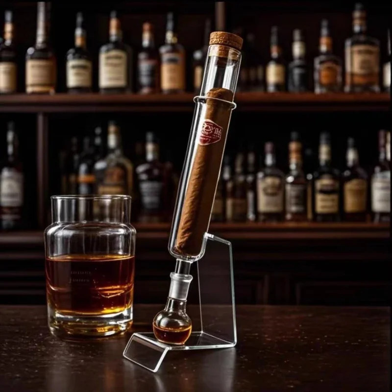 

Bar whiskey glass incense tube, flavoring, maintenance, incense moisturizing