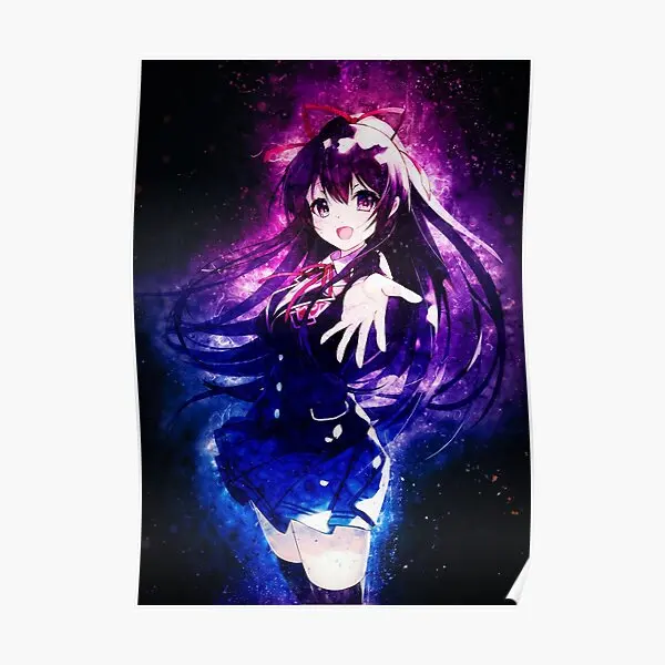 Tohka Yatogami Date A Live Fanart  Poster Decor Painting Wall Home Art Print Vintage Room Mural Funny Modern Picture No Frame