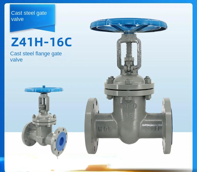 

Z41H-16C Cast Steel WCB Carbon Steel Flange Gate Valve Rising Stem High Temperature Resistant Steam Heat Conduction Oil Door