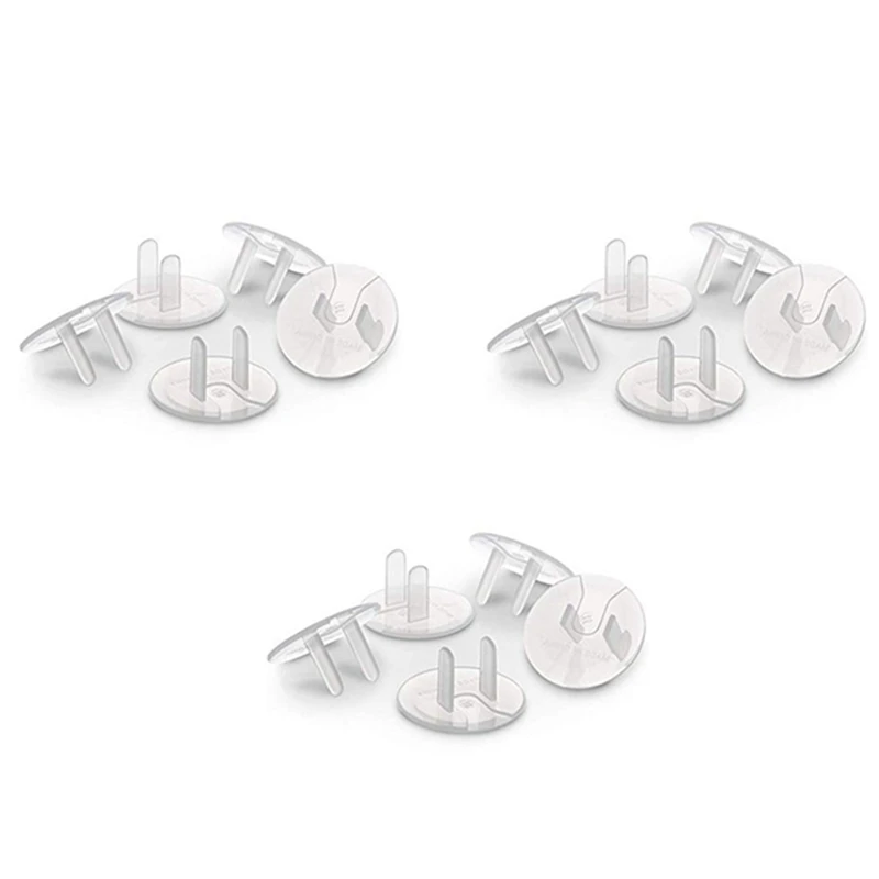 

Outlet Plug Covers (96 Pack) Clear Child Proof Electrical Protector Safety Caps