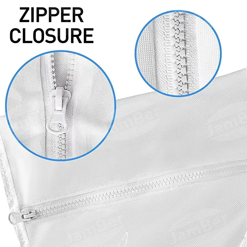 Sacchetti per scopi per Zodiac Polaris 280 480 Modello Pulitore per piscina Borse con cerniera per piscina Spa in rete di nylon con accessori per piscina con gancio e anello