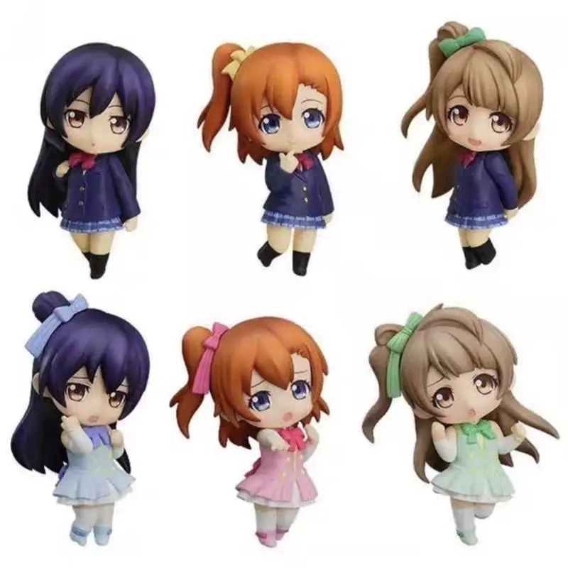 LoveLive Honoka Takahashi Nico Yazawa Umi Sonoda милая креативная фигурка аниме модные декоративные украшения детские игрушки