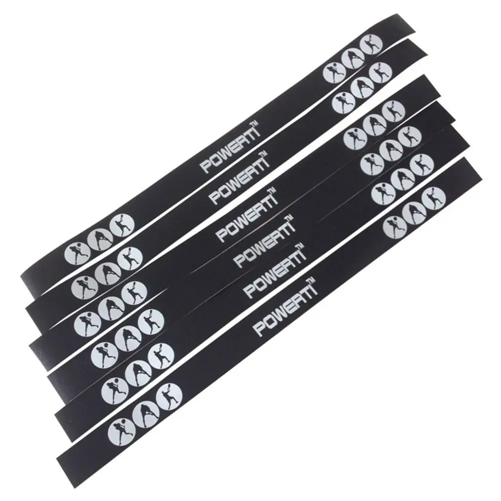 طباعة سوداء بيضاء تقلل من التأثير والاحتكاك، ملصق حماية رأس المضرب يمنع الخدش، شريط واقي لمضرب التنس #1