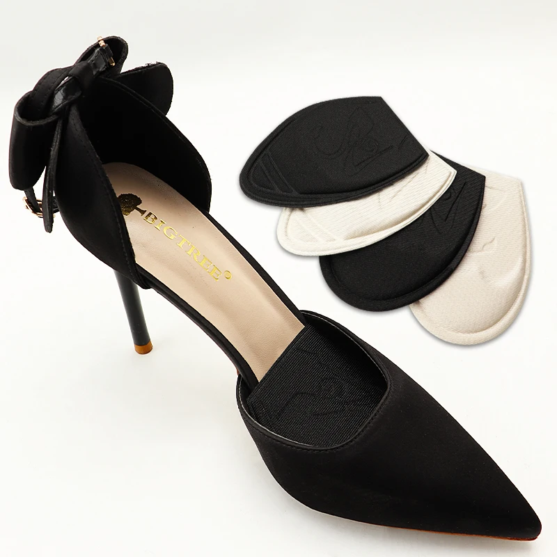 

New Forefoot Pads Sneaker Half Insoles Adjust Size Shoe Insoles Fillers Comfortable Foot Care Anti-Slip Shoe Pad for Heels 1Pair