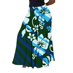 Polynesian Island Style Fijian Women High Waisted Skirt Skirt Samoa Club Fashion Skirt Skirt Party Dance Dress