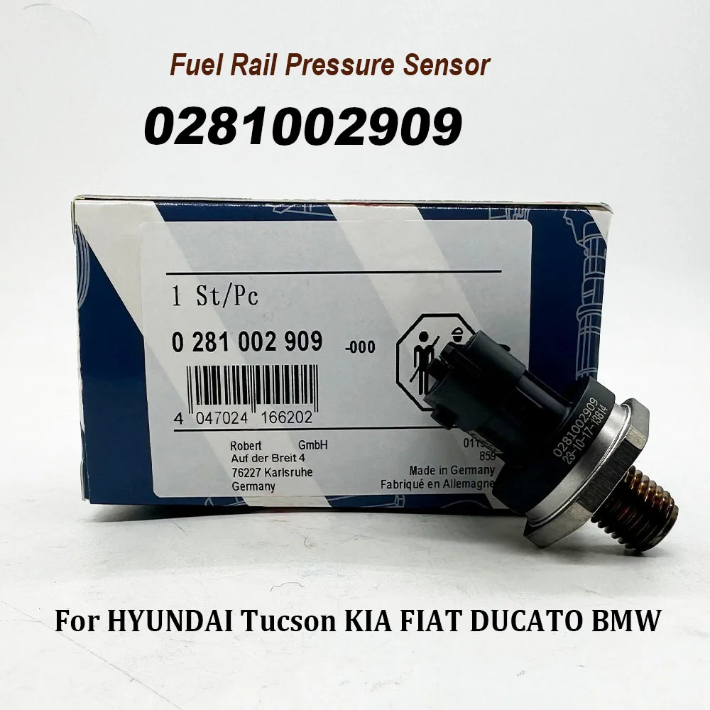 

Fuel Rail Pressure sensors 0281002909 0281002867/7701069617 HHYUNDAI Tucson KKIA Sportage FFIAT DUCATO