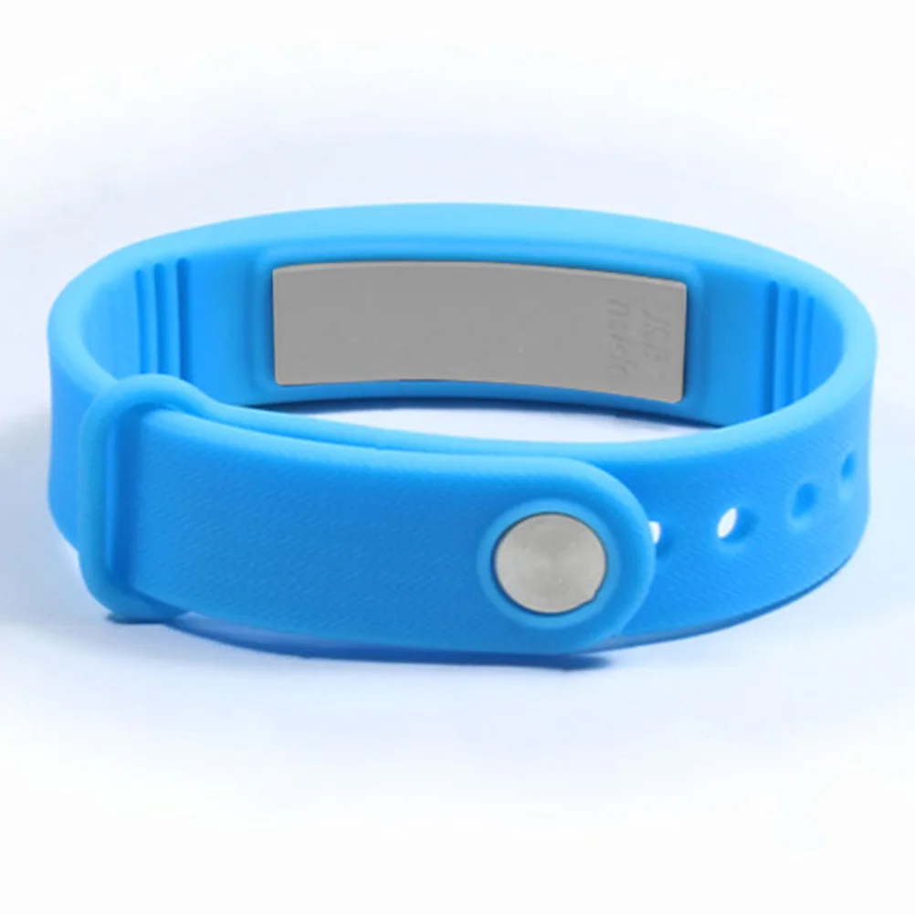 건강 온도 스마트 팔찌 방수 피트니스 트래커 블루 LED 터치 스크린 걸음 수 측정기 수면 모니터 거리 측정기