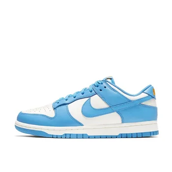 Nike nova listagem azul Dunk Low elegante cem sapatos casuais de cano baixo homens e mulheres com os mesmos modelos