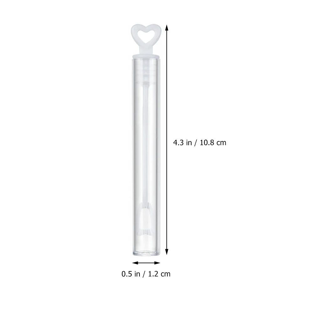 50pcs Wand Set Transparent Blowing Bubble Bottle For Kids Outdoor Activities Carnival Awards Giant Bubbles Fun Empty Solution