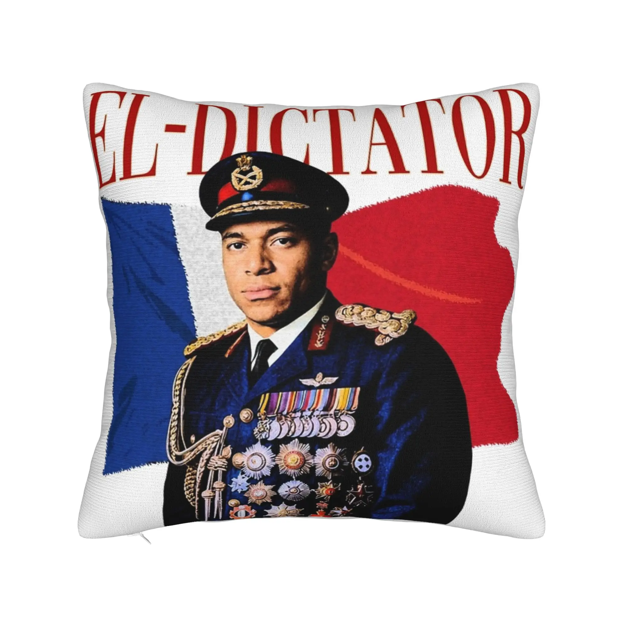 Decorative Pillowcases KM Mbappes Dictador Meme Merchandise Living Room  Pillow Case Cover Square Multi-Size