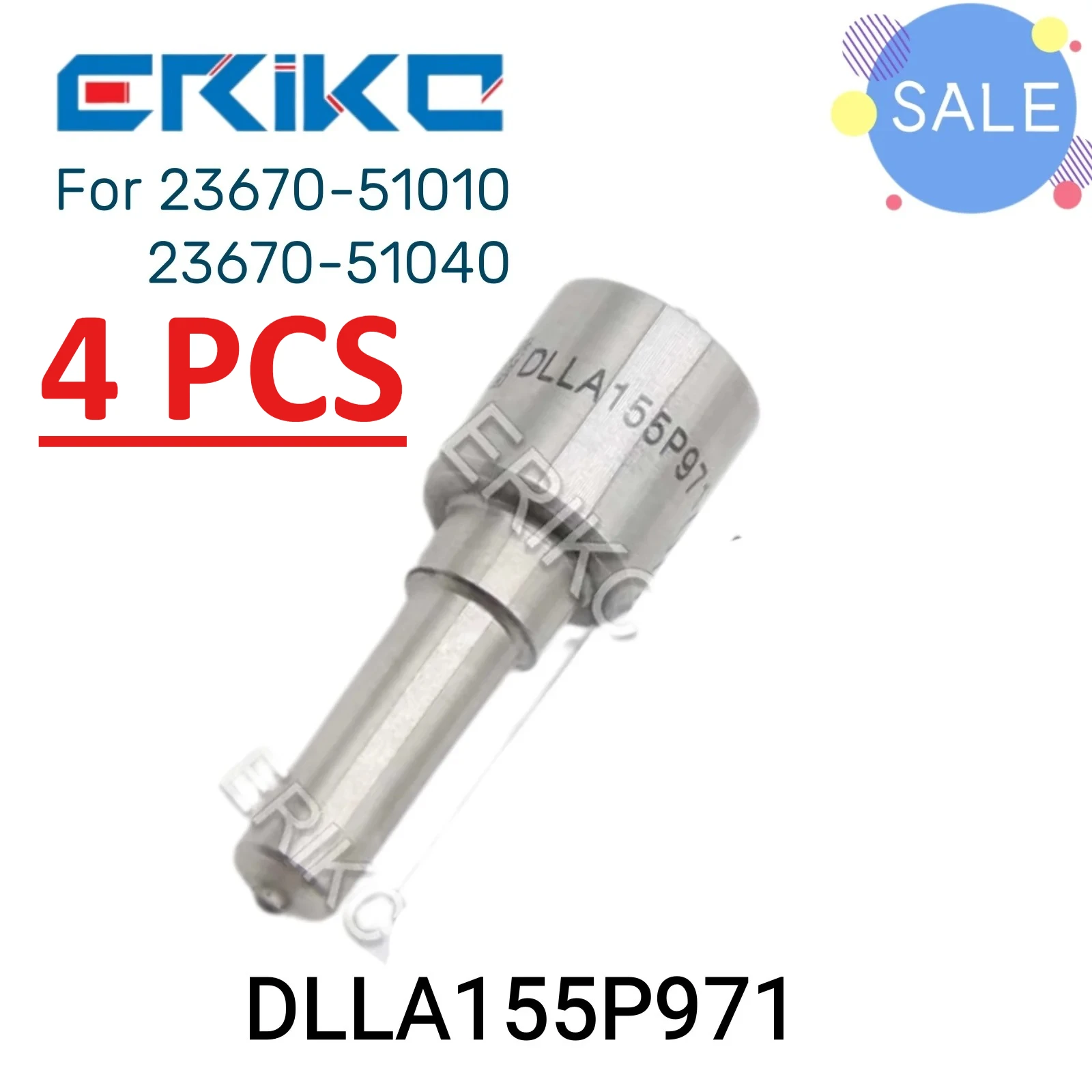 

DLLA155P971 Spray Nozzle DLLA 155 P 971 Injection Nozzle DLLA 155P971 Diesel for 23670-51010 23670-51040 23670-51041 23670-59015