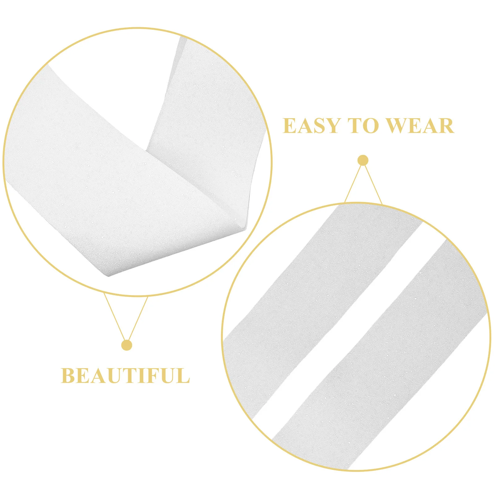 

6Pcs DIY Blank Sashes Glitter Sash for Bridesmaid Bridal Shower Engagement Party Accessories Blank Glitter Sash