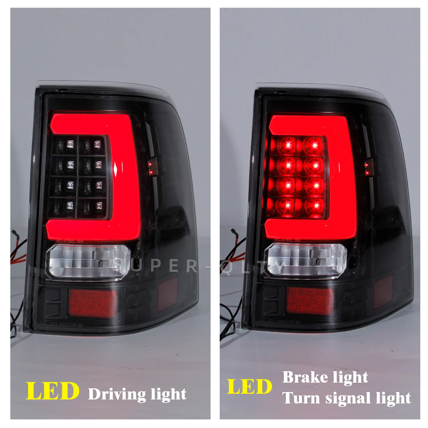 Luces traseras para Ford Explorer 2002 2003 2004 2005 luces traseras, lámparas de freno, luces traseras, luces traseras, montaje de 2 piezas