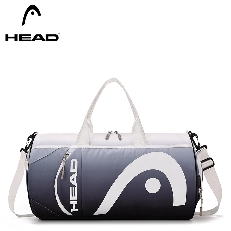 HEAD Travel Duffel Bag with Shoes Compartment,Crossbody Sports Gym Bag for Weekender Overnight ,Women&Men Shoulder Tote Handbag