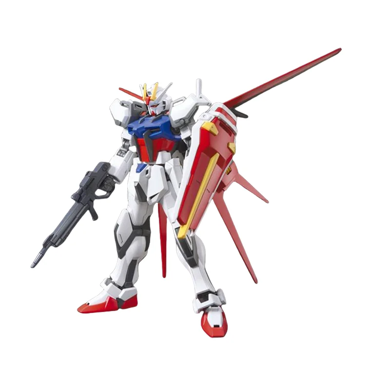 スポット直接配信バンダイオリジナルアニメガンダムモデル HGCE GAT-X105 + AQM/E-X01 エイルストライクガンダムアクションフィギュアのおもちゃ子供のため