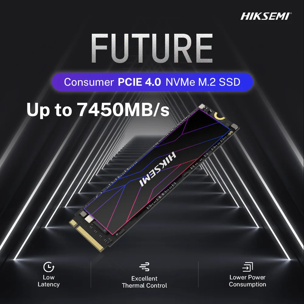 HIKSEMI FUTURE 7450 메가바이트/초 SSD NVMe M2 1TB 2TB 4TBV M.2 PCIe 4.0 2280 1024GB 2048GB 노트북 데스크탑용 내장 솔리드 스테이트 드라이브