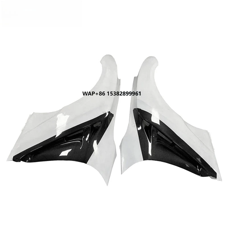 

Fiberglass Fenders with Carbon Vented Customized for Nissan- GTR R35 Vari s-Style Tuning