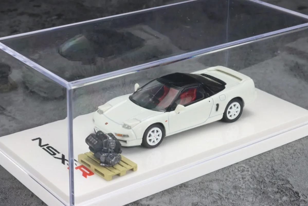Hobby Japão Diecast Escala 1/64 ‌ Honda NSX NA1 Type R (1994) [Spec de exibição de motor C30A] brinquedos modelo de carro de liga para presente de meninos