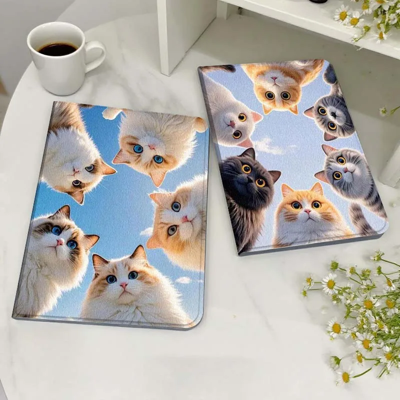 

Art Cat Popular For Xiaoxin Lenovo Tab Pad K11 K10 M10 P11 3rd Plus Pro Legion Y700 Y900 Gen4 2 Tablet Case Gift
