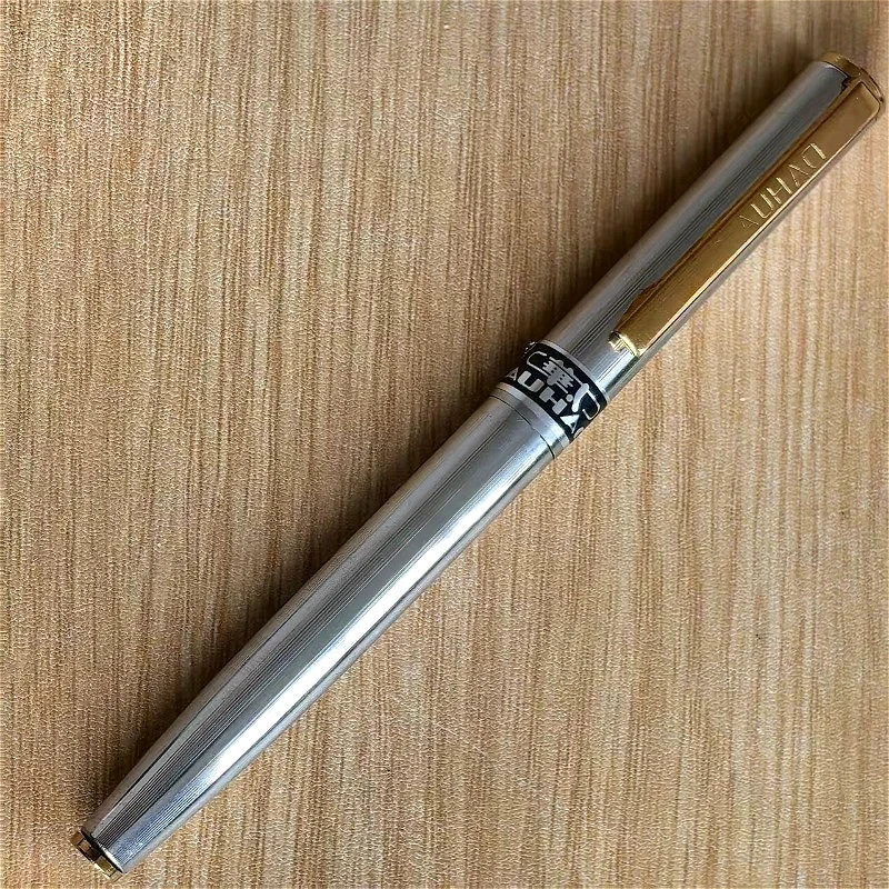 DANDON Immortal Dry Collection Fountain Pen Special Arrow Mark Vintage Iridium Pen Squeeze Ink Absorption Iridium F 0.5Nib Pens