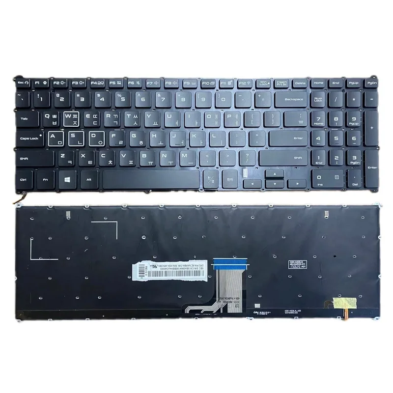 New Original Korean Keyboard For Samsung NP800G5M 8500GM 800G5M 800G5M-X06 800G5M-X08 With Backlit