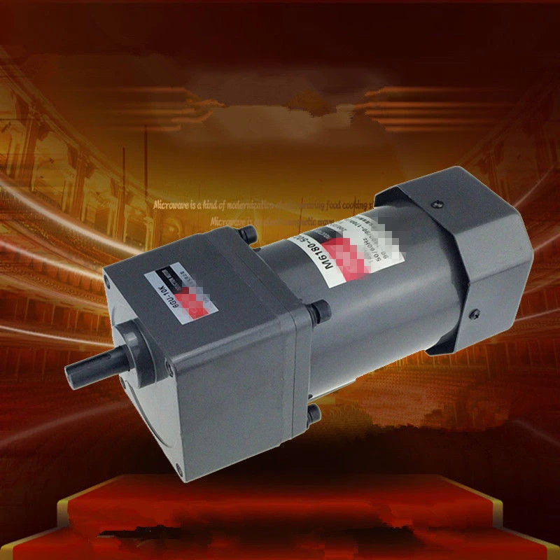 Three-Phase 380V 220V Single Phase 220V AC Vertical Micro Gear Motor High Torque Adjustable speed 200W M6180