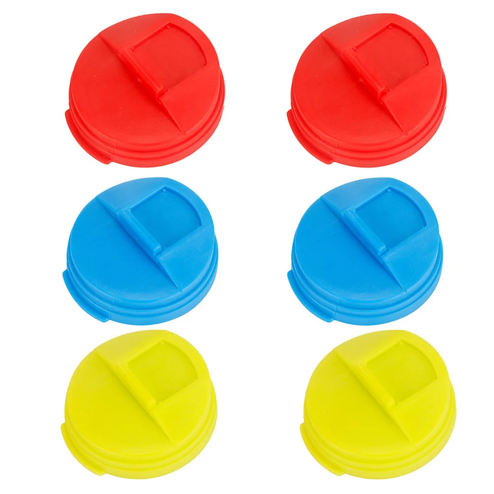 

6 Pcs Can Lid Cover Soda Covers Lids Beverage Cool Reusable Sealing Drinking Plastic for High-quality Cap