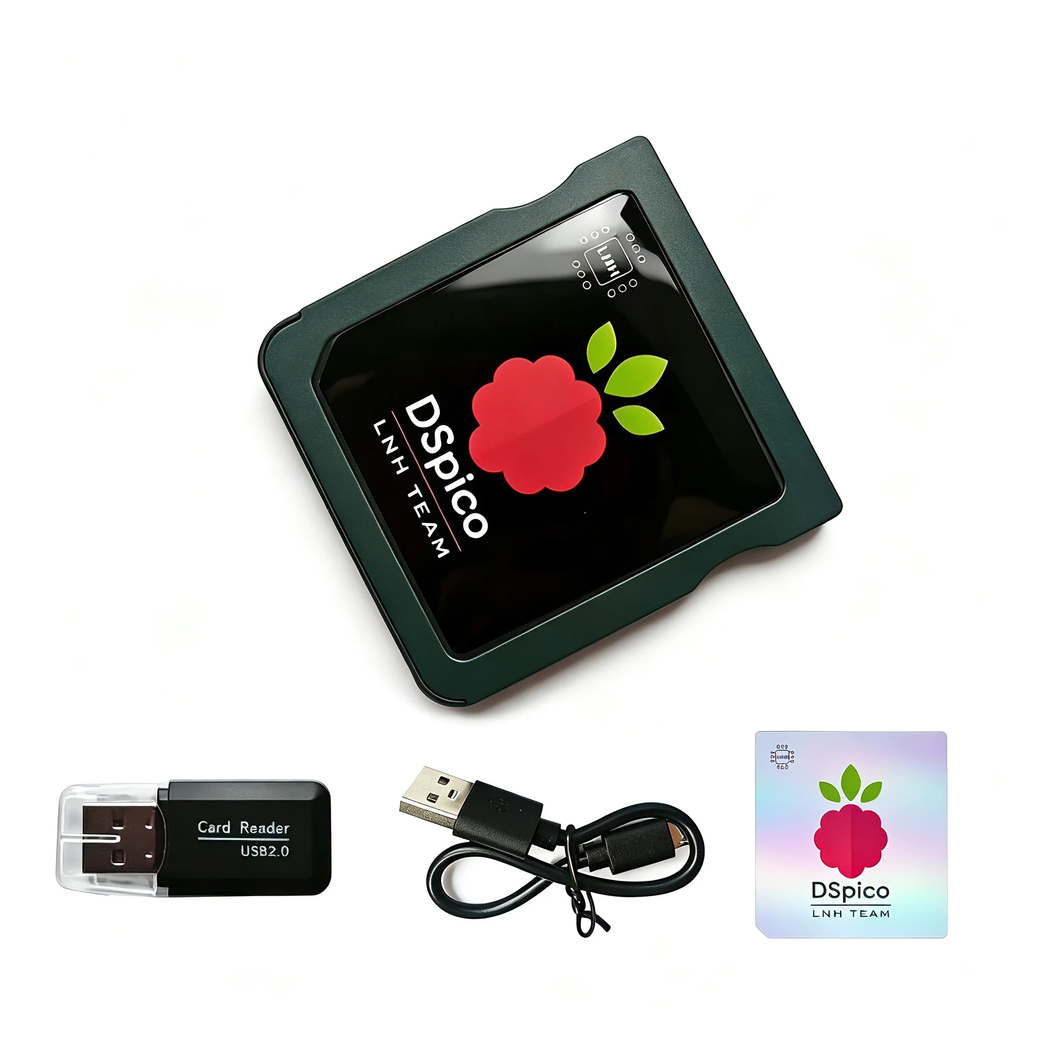 DSpiCo de código abierto con MCU RP2040 – Doble alimentación, lectura SD de 6 MB/s, modo DS y lanzador Pico compatible con consolas NDS, NDSL, DSi y 3DS