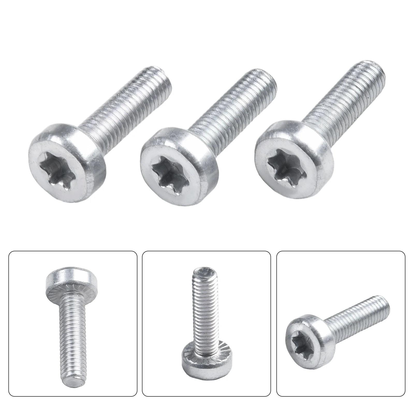10pcs Torx Spline Screw Bolt T27 5mmx18mm M5X18 For STIHL Chainsaw Head Bolt Bolt Head Cap Screws New