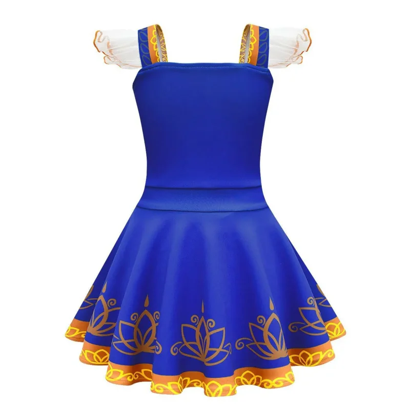 Mira Royal Detective Girls Dresses Carnival Halloween Children Cosplay mira Princess Dress Kids Birthday Party Costume bag